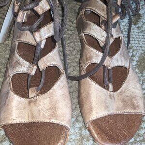 New! Roan by Bed Stu Winnie lace-up leather gladiator sandals